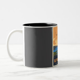 Windermere Lake District National Park Travel Zweifarbige Tasse