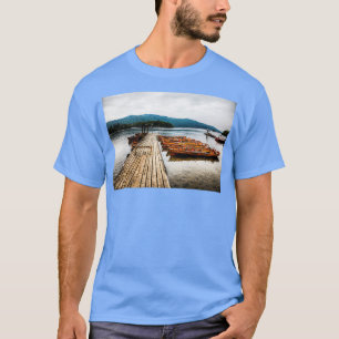 Windermere Lake Wooden Ruderboote T-Shirt