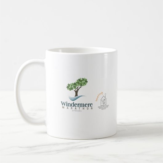 Windermere Marathon-Kaffee-Tasse Kaffeetasse (Links)