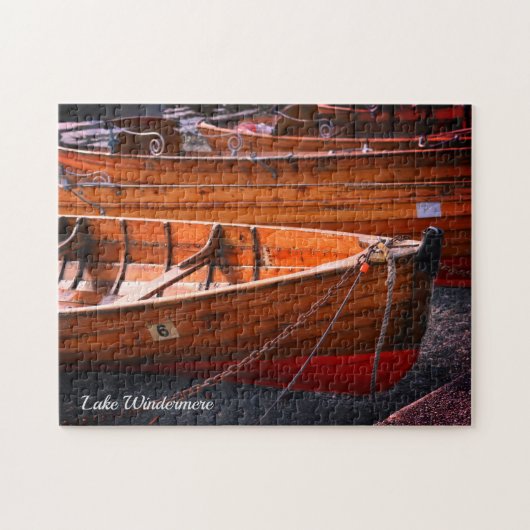 Windermere The Lake District Boote Puzzle (Horizontal)