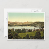 Windermere und Langdale Pikes, Lake District, Engl Postkarte (Vorne/Hinten)