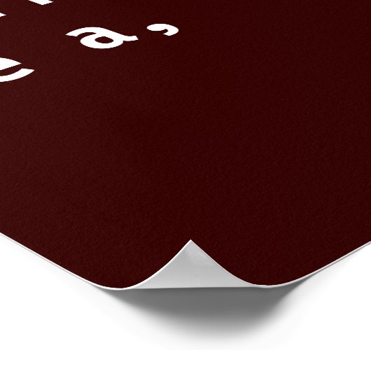 WINDESKOPF POSTER (Ecke)