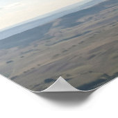 Windfalke Offener Horizont Poster (Ecke)