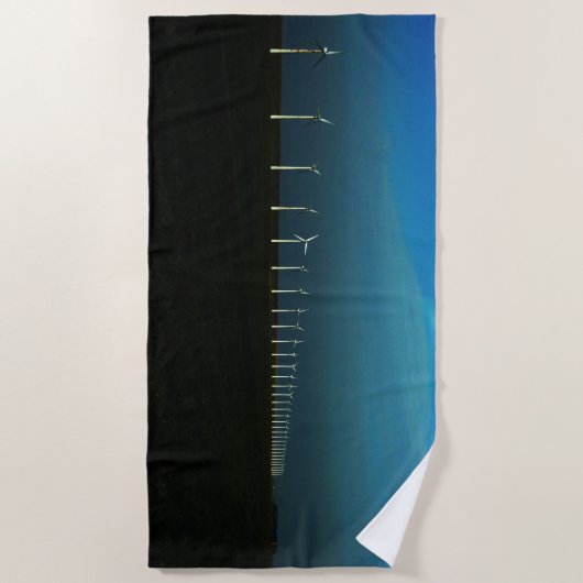 Windfarm btcna strandtuch (Vorderseite)