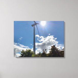 Windfarm Leinwanddruck
