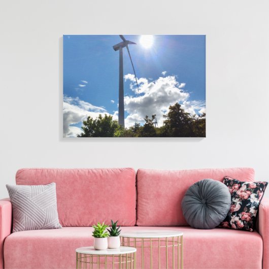 Windfarm Leinwanddruck (Insitu (Wohnzimmer))