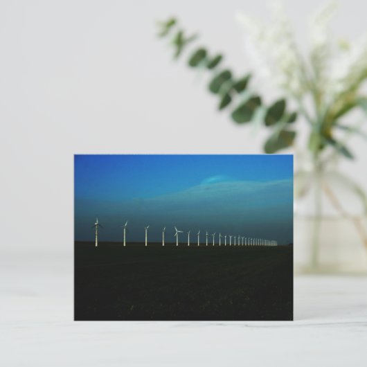 Windfarm pccnm postkarte (Stehend Vorderseite)
