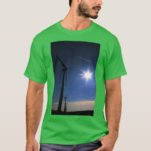 Windfarm und Blue Sky T-Shirt