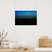 Windfarm-Wapcchposter Poster (Küche)