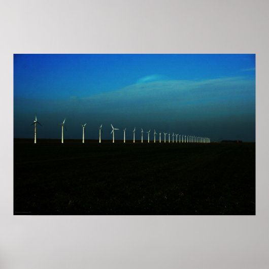 Windfarm-Wapcchposter Poster (Vorne)