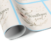 Windflower-Seele Geschenkpapier (Rolleneckpunkt)