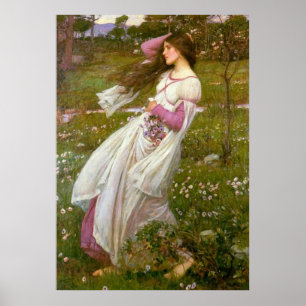 Windflowers Poster