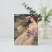 WiNDFLoWERS, von John William Waterhouse, 1902 Postkarte (Stehend Vorderseite)