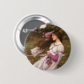 Windflowers von John William Waterhouse Button (Vorne & Hinten)