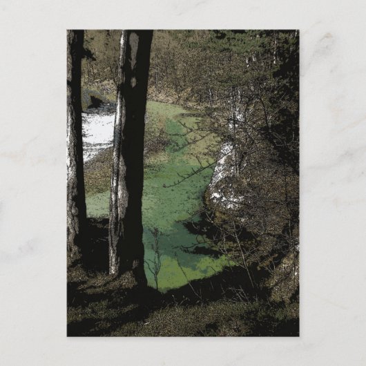 Windfluss Postkarte (Vorderseite)
