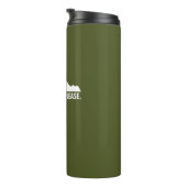 Windflüsse Bitte Thermosbecher (Nach rechts gedreht)