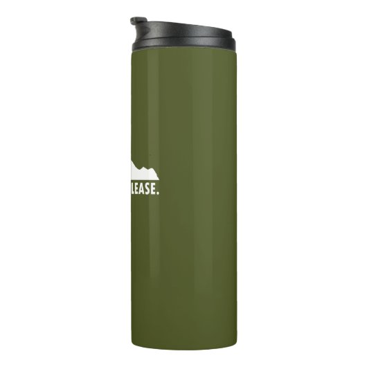 Windflüsse Bitte Thermosbecher (Nach rechts gedreht)