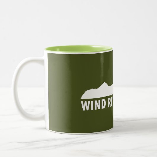 Windflüsse Bitte Zweifarbige Tasse (Links)
