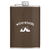 Windflüsse Flachmann (Vorderseite)