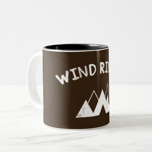 Windflüsse Zweifarbige Tasse (Vorderseite Links)