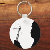 Windgenerator Schlüsselanhänger (Vorderseite)