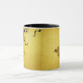 Windgott und Donnergott, Tawaraya Sotatsu Tasse (Zentrum)