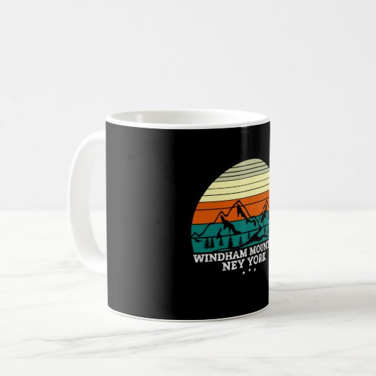 WINDHAM BERG NEW YORK KAFFEETASSE (Vorderseite Links)