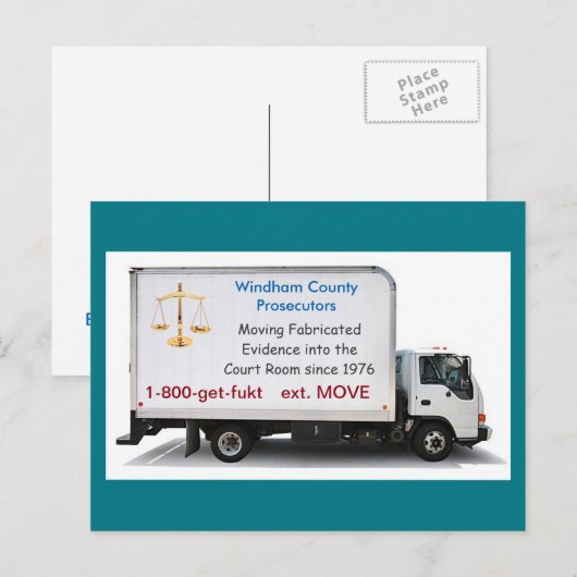 Windham County Urheber: Postkarte (Vorne/Hinten)