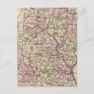 Windham Landkreis, Vermont Postkarte