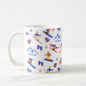 Windham Mountain New York Ski Snowboard Muster Kaffeetasse (Links)