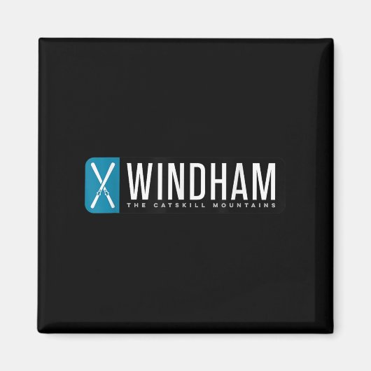 Windham Mountain Ski Magnet (Vorne)
