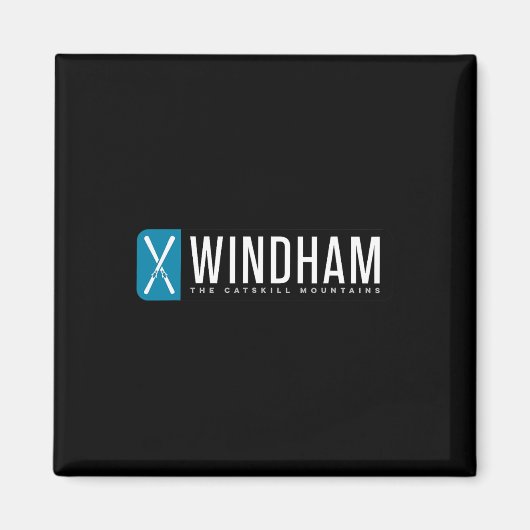 Windham Mountain Skifahren Magnet (Vorne)