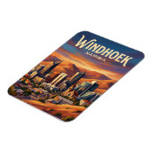 Windhoek Independence Avenue Namibia Magnet (Linke Seite)