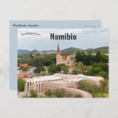 Windhoek Namibia Postkarte (Vorne/Hinten)