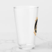 Windhöhle Nationalpark Retro Distressed Circle Glas (Rechts)