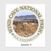 Windhöhle NP Aufkleber (Blatt)