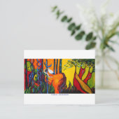 Windhorse POSTKARTE (Stehend Vorderseite)