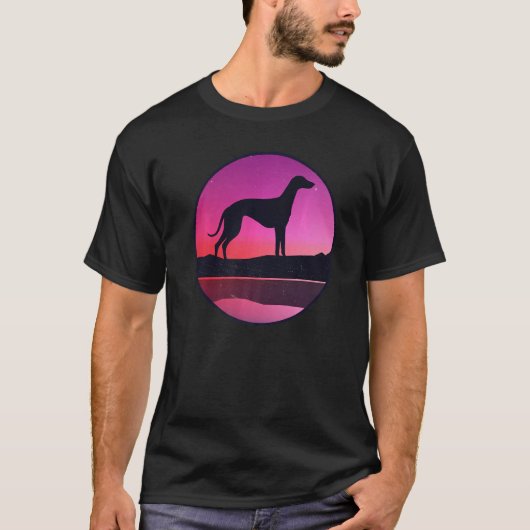 Windhound-Hunde-Hunde-Rasse 3 T-Shirt (Vorderseite)
