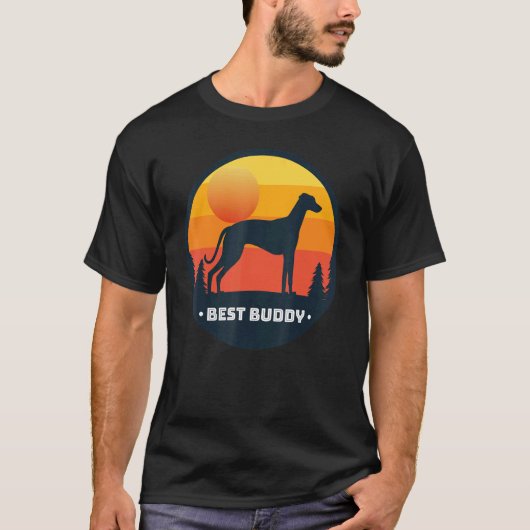 Windhound Retro 16 T-Shirt (Vorderseite)