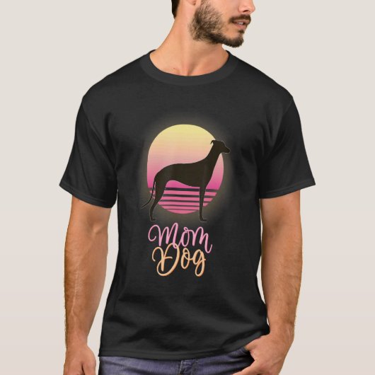 Windhound Retro 1 T-Shirt (Vorderseite)