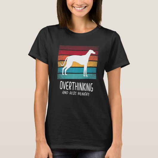 Windhound Retro 8 T-Shirt (Vorderseite)