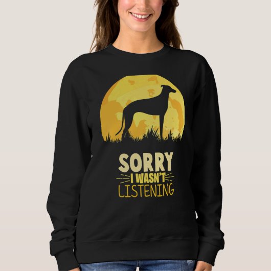 Windhound Retro Sweatshirt (Vorderseite)