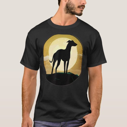Windhound Retro T-Shirt (Vorderseite)
