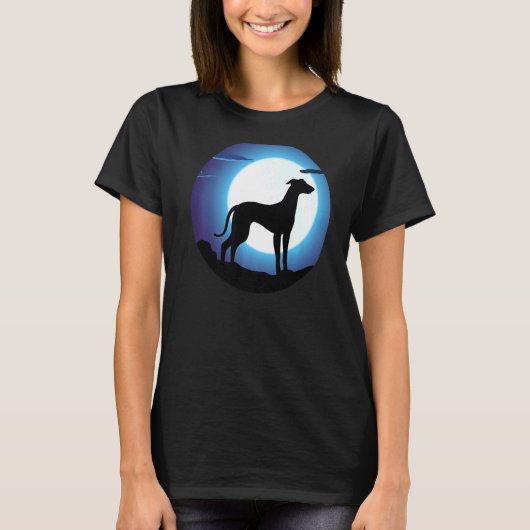 Windhound Retro T-Shirt (Vorderseite)