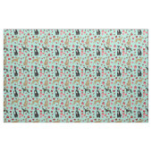 Windhound-Valentine-Minze-Liebe Stoff (Fat Quarter (45,7 x 55,9 cm))