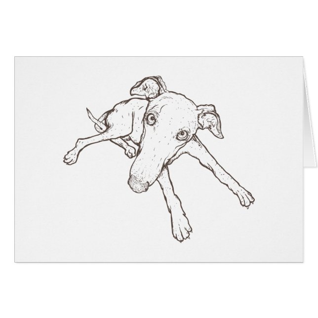 Windhund (Vorderseite (Horizontal))