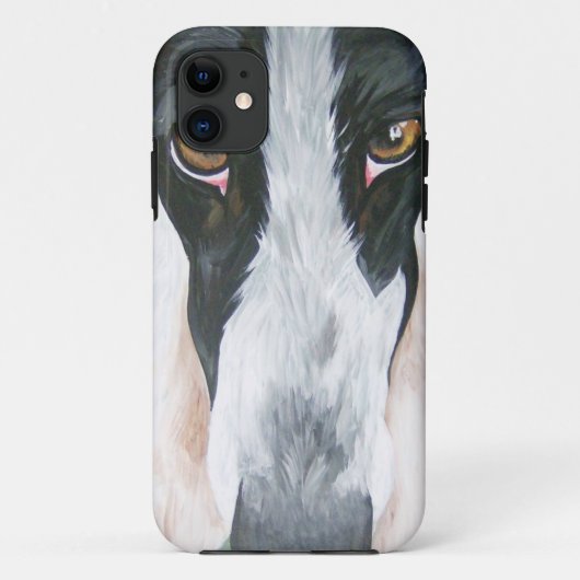 Windhund-Augen Case-Mate iPhone Hülle (Rückseite)