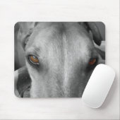 Windhund-Augen Mousepad (Mit Mouse)