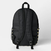 WINDHUND  BEDRUCKTER RUCKSACK (Rückseite)