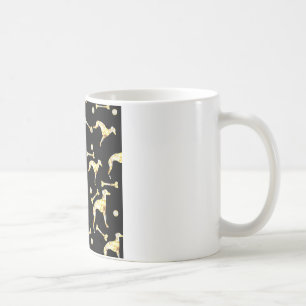 WINDHUND BLING KAFFEETASSE